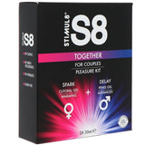 Kit duo gel retardant + gel stimulant chauffant 2×30 ml — S8 Together · Stimul8 · Stimulants topiques