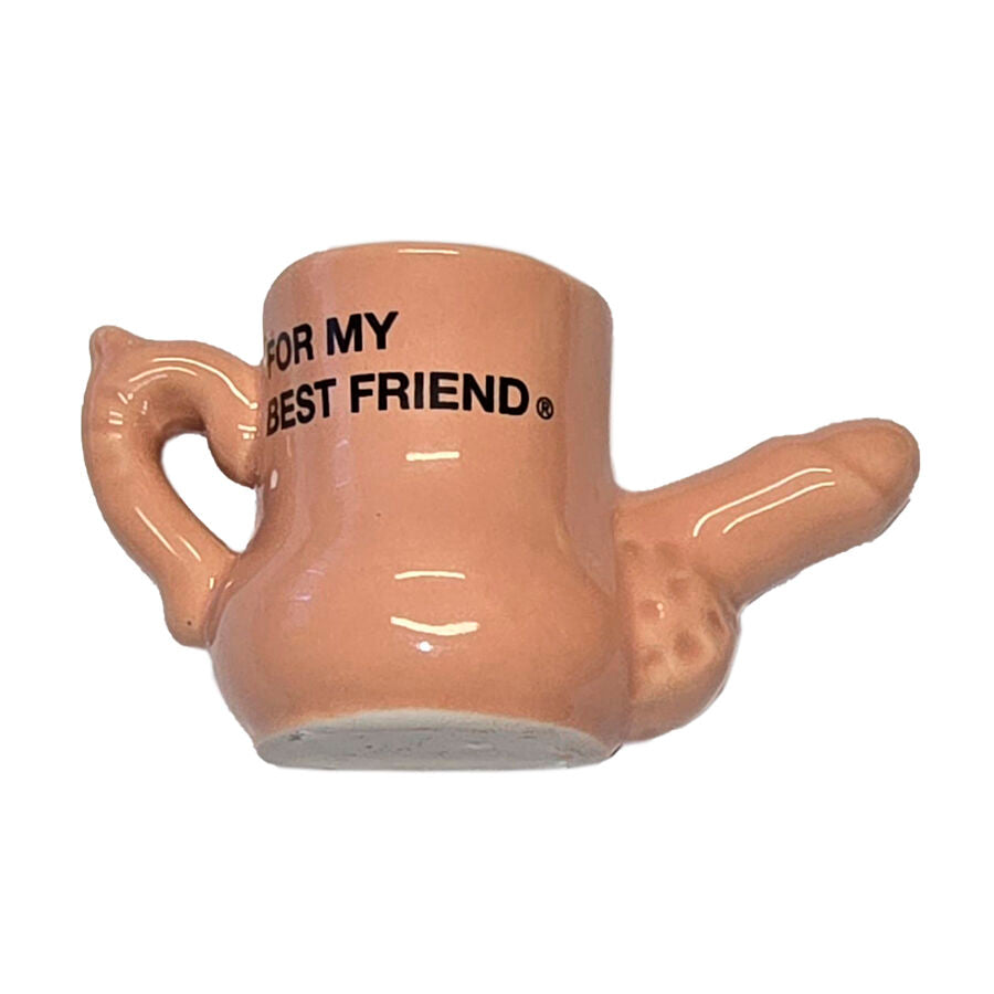 DIABLO PICANTE MUG AIMANT EN CERAMIQUE AVEC PENIS EN SURELEVAGE POUR MON MEILLEUR AMI 