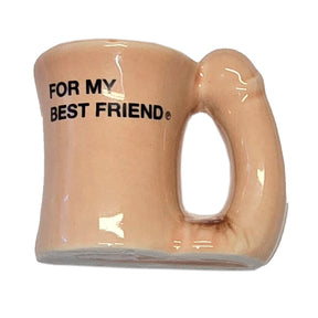DIABLO PICANTE MUG AIMANT EN CERAMIQUE AVEC ANSE EN FORME DE PENIS POUR MON MEILLEUR AMI 