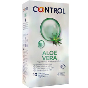 Préservatifs aloe vera vegan 10 unités · Control Condoms · Préservatifs Aromatisés