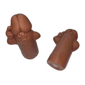 DIABLO PICANTE SIFFLET EN FORME DE PENIS DE COULEUR MARRON
