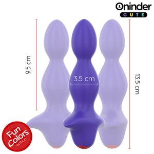 Plug vibrant connecté 9 modes — gros plan