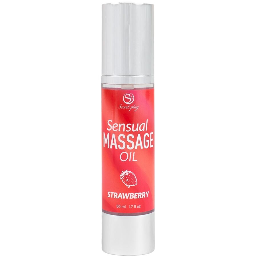 Huile de massage fraise 100 ml · Secretplay Cosmetic · Huiles aromatisées