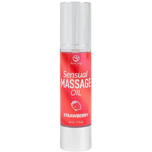 Huile de massage fraise 100 ml · Secretplay Cosmetic · Huiles aromatisées