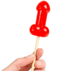 SECRETPLAY SUCETTE PENIS CERISE AVEC EFFET DE CHALEUR EPICE