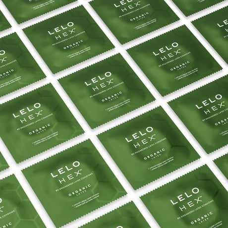 LELO HEX BOITE DE PRESERVATIFS BIOLOGIQUES 12 UNITES