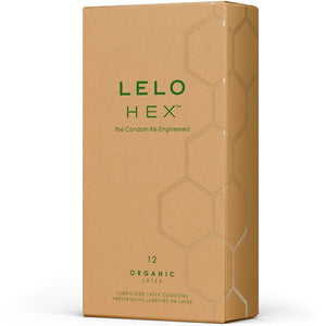 LELO HEX BOITE DE PRESERVATIFS BIOLOGIQUES 12 UNITES