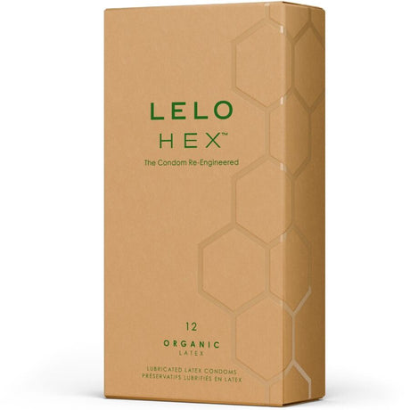 LELO HEX BOITE DE PRESERVATIFS BIOLOGIQUES 12 UNITES