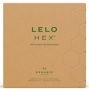LELO HEX BOITE DE PRESERVATIFS BIOLOGIQUES 36 UNITES