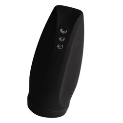 Masturbateur automatique noir avec boutons de contrôle