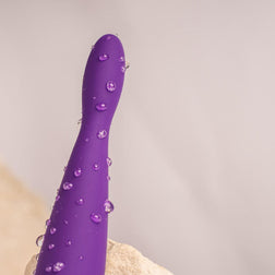 Plug anal vibrant slim débutant 7 modes — Sensations Teazer violet