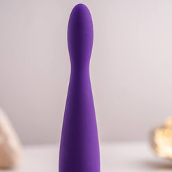 Plug anal vibrant slim débutant 7 modes — Sensations Teazer violet