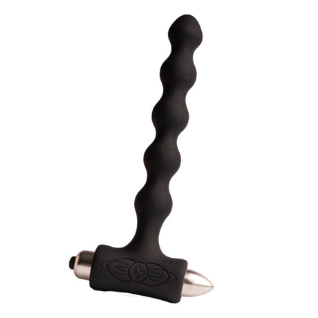 ROCKS OFF PETITE SENSATIONS PERLES ANAL PLUG VIBRATEUR NOIR