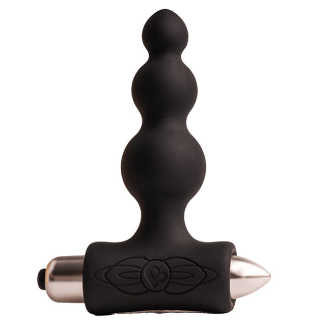 Plug vibrant 3 boules graduées 7 modes noir · Rocks-Off · Plugs Vibrants