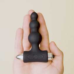 Plug vibrant 3 boules graduées 7 modes noir