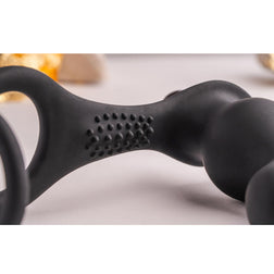 Stimulateur prostate vibrant + cockring élastique 10 vitesses USB — Rocks-Off RO-Zen Pro