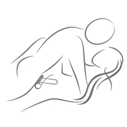 ROCKS OFF ANNEAU DE MASTURBATION EN SILICONE NOIR TWIST
