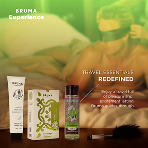 BRUMA XPERIENCE KIT TENTATION PASTEQUE DOUCE AVEC AMPLIFICATEUR D ORGASME