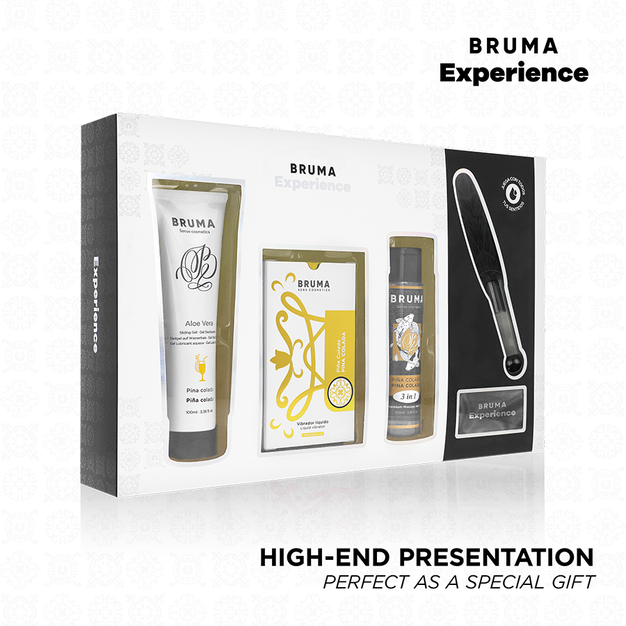 BRUMA XPERIENCE KIT VIBRO ORGASMIQUE PINA COLADA TENTATION DOUCE