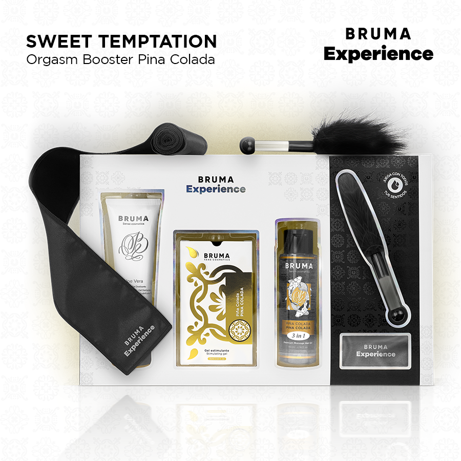 BRUMA XPERIENCE PACK TENTATION PINA COLADA DOUCE AVEC AMPLIFICATEUR D ORGASME