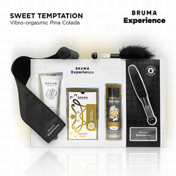 Coffret massage et gel vibrant piña colada 5 pièces — Sweet Temptation