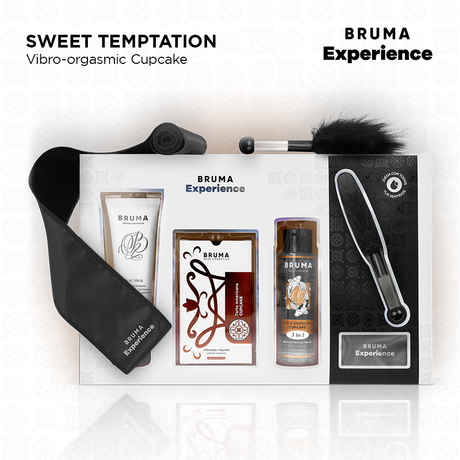 BRUMA XPERIENCE KIT TENTATION DOUCE GATEAU AMERICAIN VIBRO ORGASMIQUE