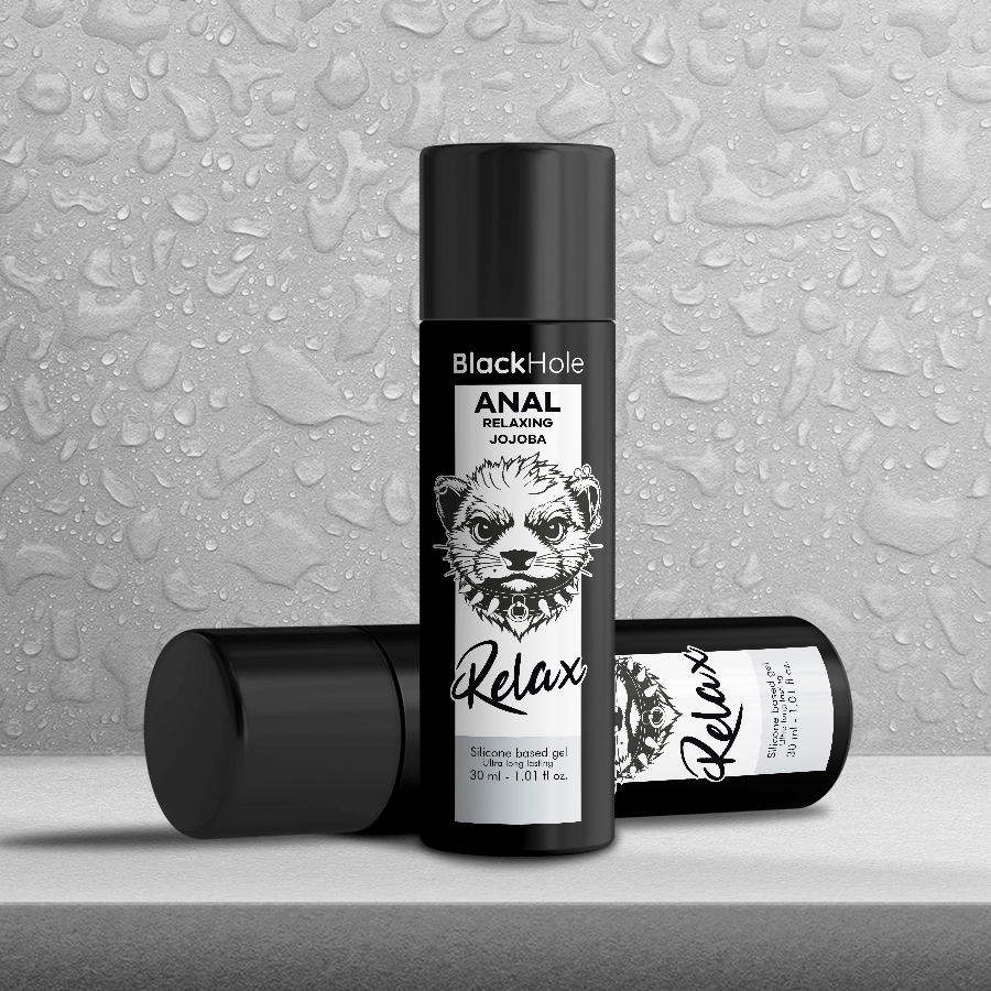 Gel anal relaxant jojoba longue durée — texture visible