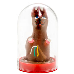 Préservatif décoratif peint main — Lapin De Pâques vu de face