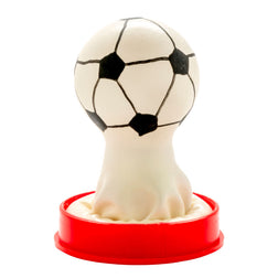 Préservatif décoratif peint main — Football vu de face