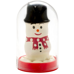 Préservatif décoratif peint main — Bonhomme De Neige vu de face