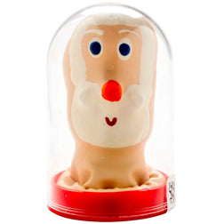 Préservatif décoratif peint main — Père Noël vu de face