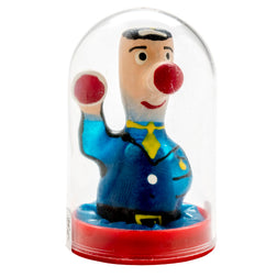 Préservatif fantaisie peint main — Policeman vu de face
