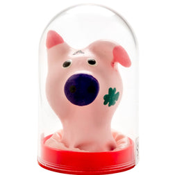Préservatif fantaisie peint main — Tête De Cochon vu de face