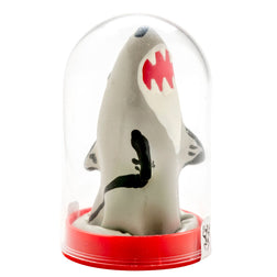 Préservatif décoratif peint main — Requin 1 vu de face