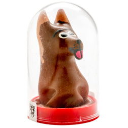 Préservatif décoratif peint main — Chien vu de face