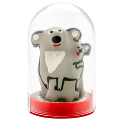 Préservatif décoratif peint main — Koala + Young vu de face