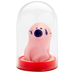 Préservatif décoratif peint main — Petit Cochon vu de face