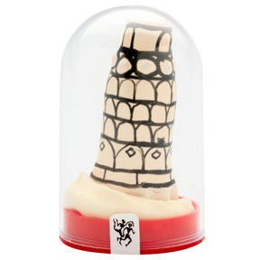 Préservatif fantaisie peint main — Tour De Pise · Condomerie · PRÉSERVATIFS