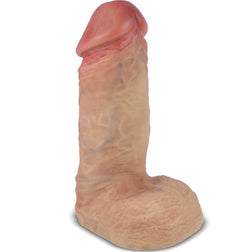 Gode XXL réaliste silicone double densité 29 cm — en situation