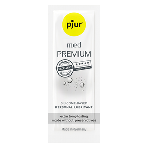 Dose lubrifiant silicone longue durée 1,5 ml — Med Premium · Pjur · Lubrifiants Mono-doses