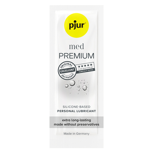 Dose lubrifiant silicone longue durée 1,5 ml — Med Premium · Pjur · Lubrifiants Mono-doses