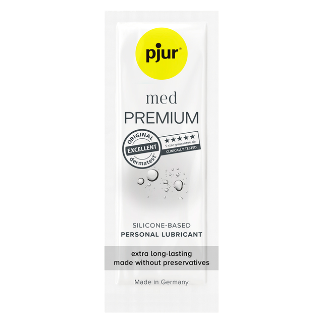 Dose lubrifiant silicone longue durée 1,5 ml — Med Premium · Pjur · Lubrifiants Mono-doses