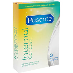 Pasante Innenkondom, Modell Internal, für intime Momente.