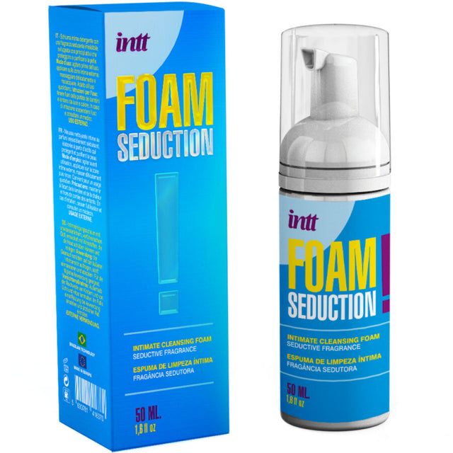 Mousse nettoyante intime parfumée 50 ml — Foam Seduction · Intt Releases