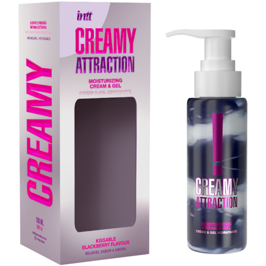 INTT RELEASES CREME ET GEL A LA SAVEUR DE MURE KISSABLE 100 ML