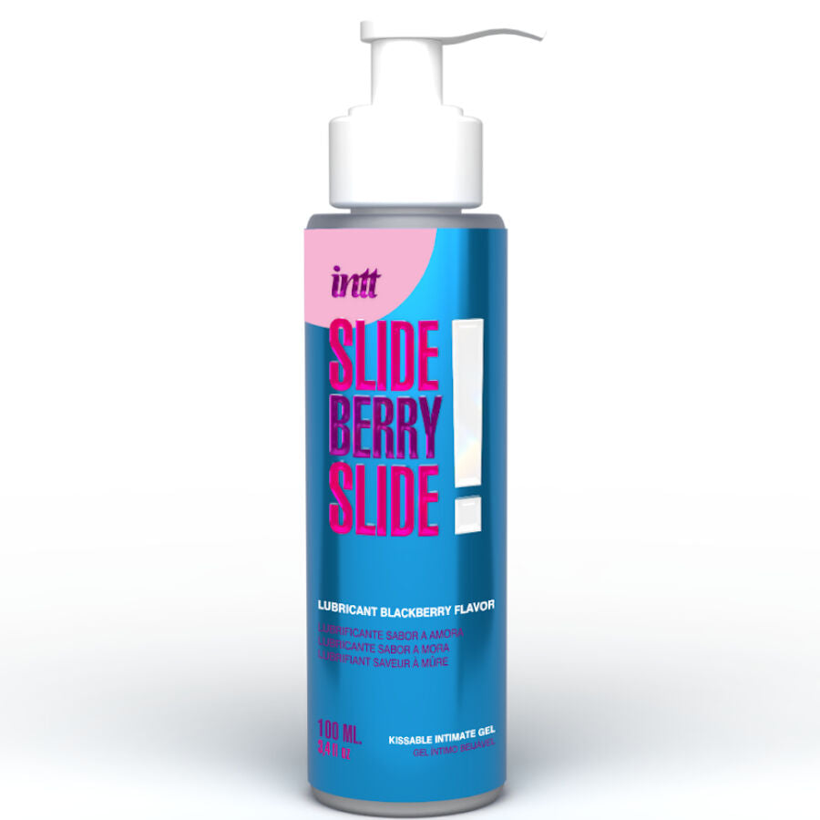 Lubrifiant aromatisé mûre 100 ml — Kissable · Intt Releases · Lubrifiants aromatisés