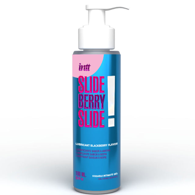 Lubrifiant aromatisé mûre 100 ml — Kissable · Intt Releases · Lubrifiants aromatisés