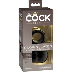 KING COCK LES BIJOUX DE LA COURONNE BOULES PETILLANTES EN SILICONE