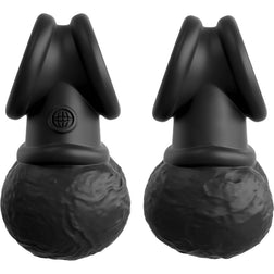 KING COCK LES BIJOUX DE LA COURONNE BOULES PETILLANTES EN SILICONE