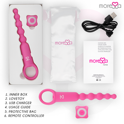 MORESSA RONIE TELECOMMANDE PLAISIR ANAL ROSE